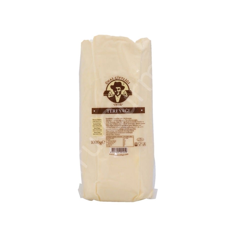 Ünal Çiftliği Doğal Tereyağ 1 Kg