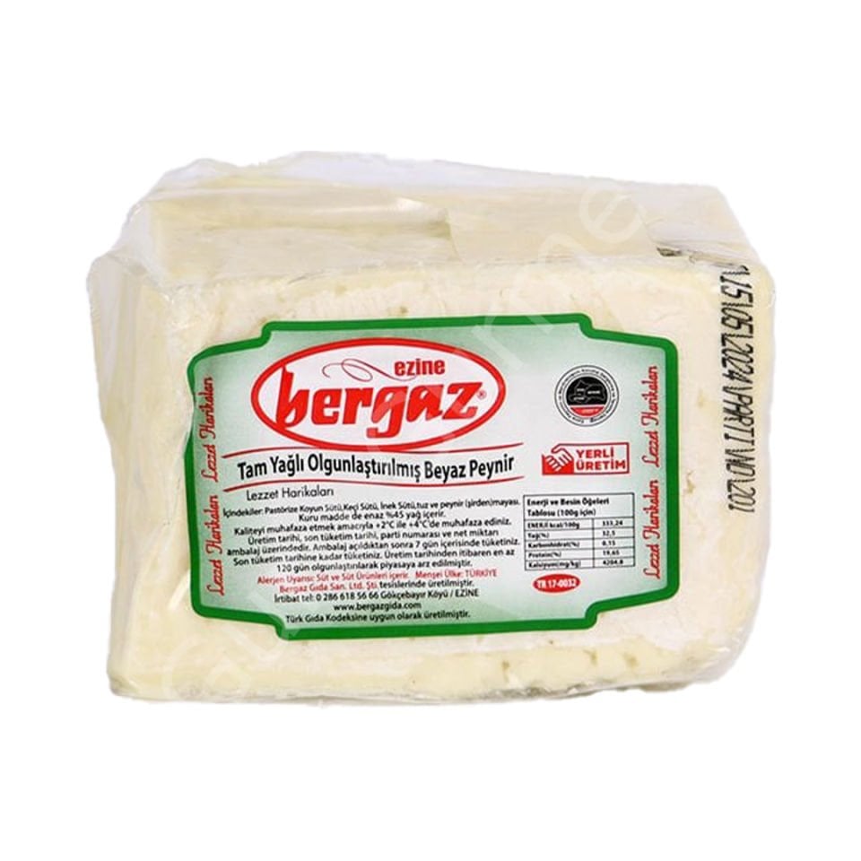 Bergaz Ezine Koyun Keçi İnek Peyniri 700-750 Gr