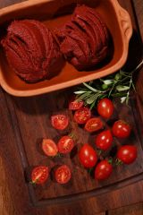 Sade Organik Domates Salçası 650 Gr