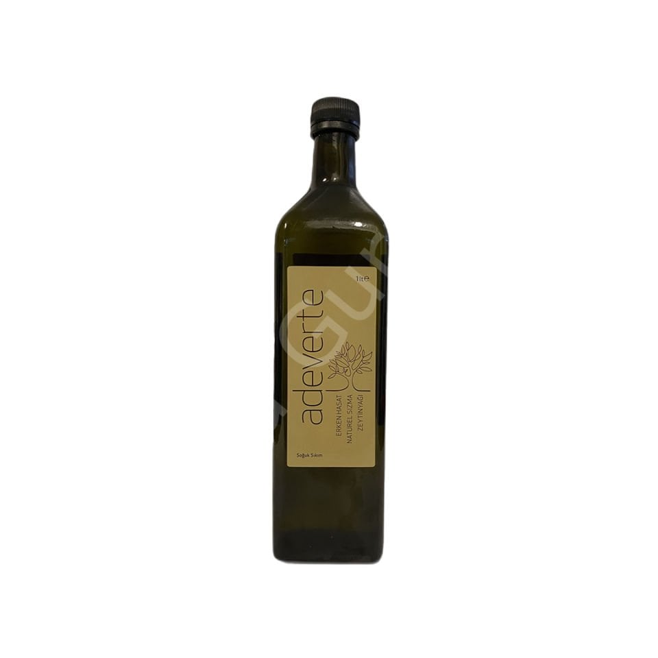 Adeverte Erken Hasat Soğuk Sıkım Zeytinyağı 1 Lt