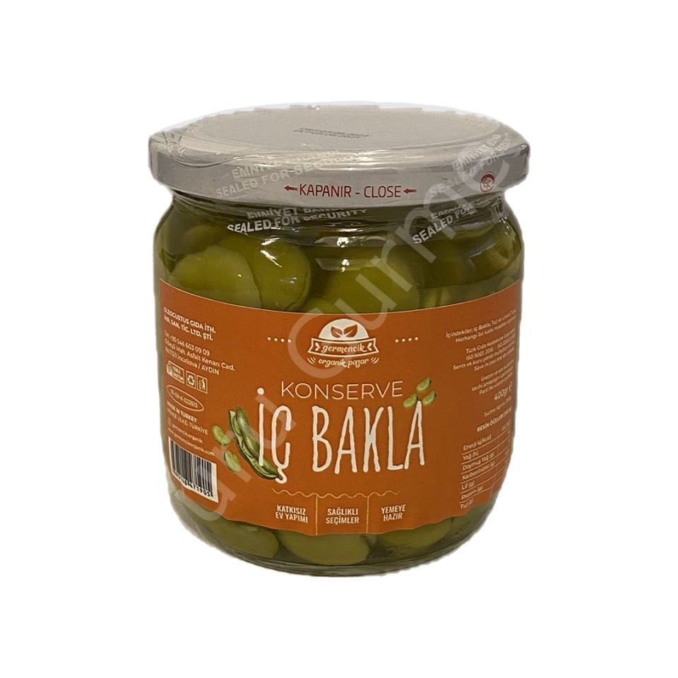 Aydın Germencik Konserve İç Bakla 400 Gr
