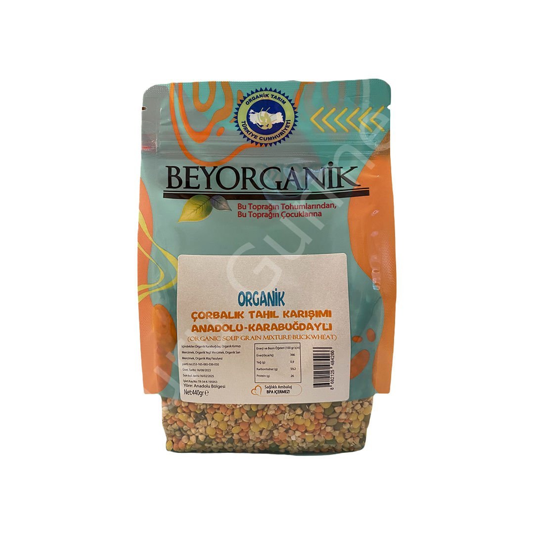 Beyorganik Çorbalık Tahıl Karışımı Karabuğdaylı 440 gr