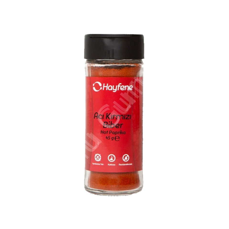 Hayfene Acı Kırmızı Toz Biber 40 gr