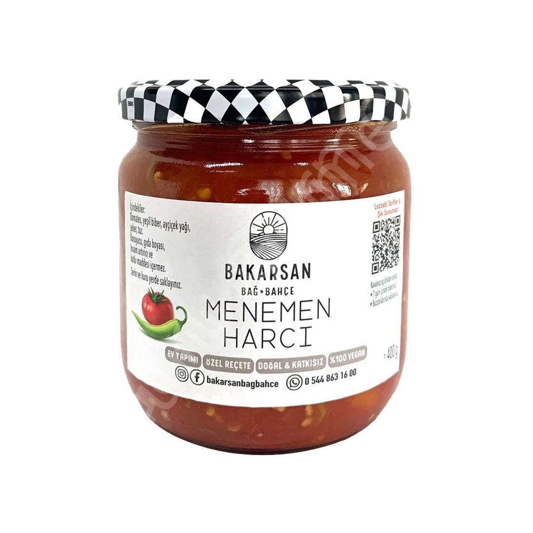 Bakarsan Bağ-Bahçe  Menemen Harcı 400 gr