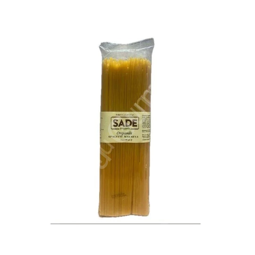 Sade Organik Spagetti Makarna 500 GR