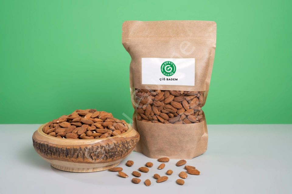 Guru Gurme Çiğ Badem 500g