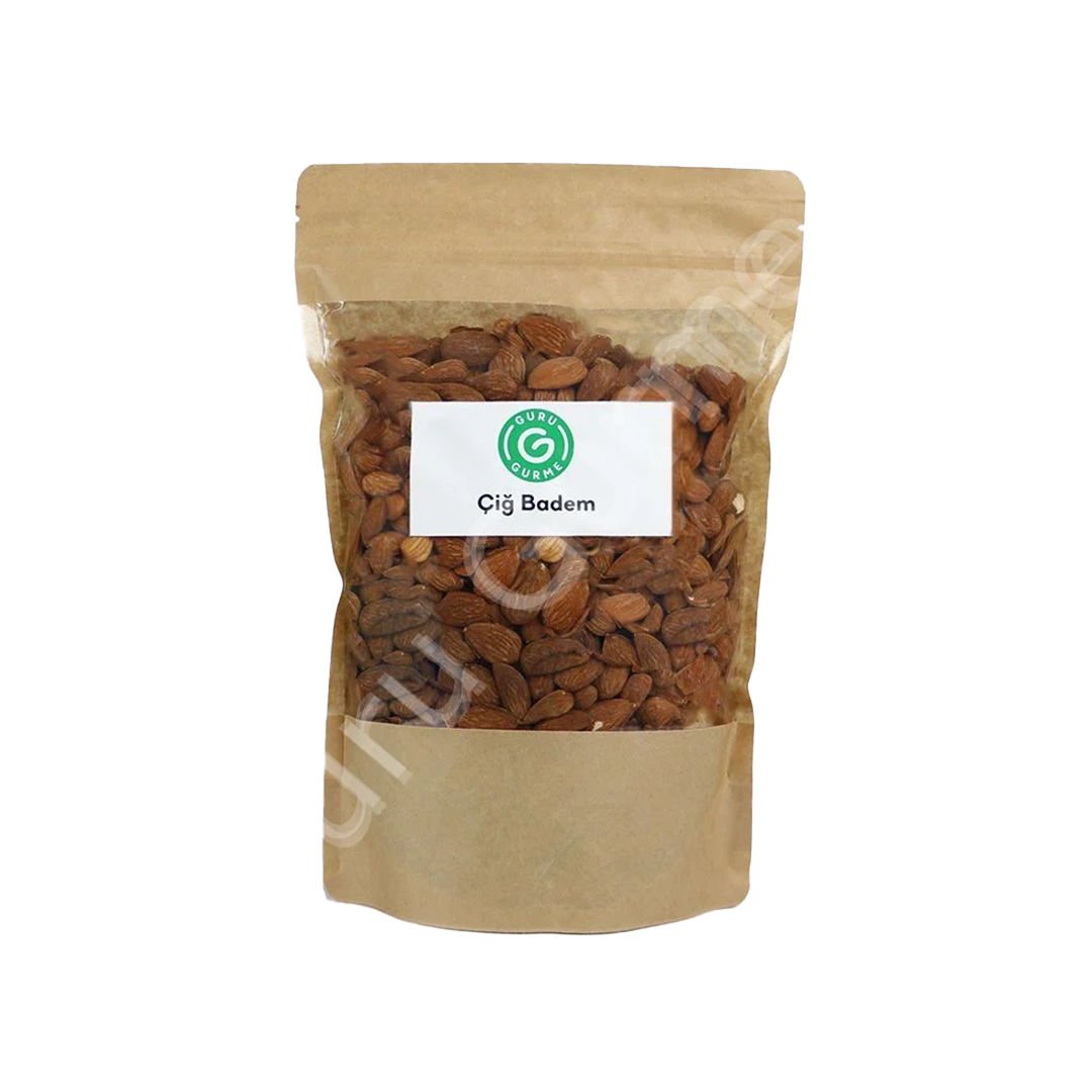 Guru Gurme Çiğ Badem 500g
