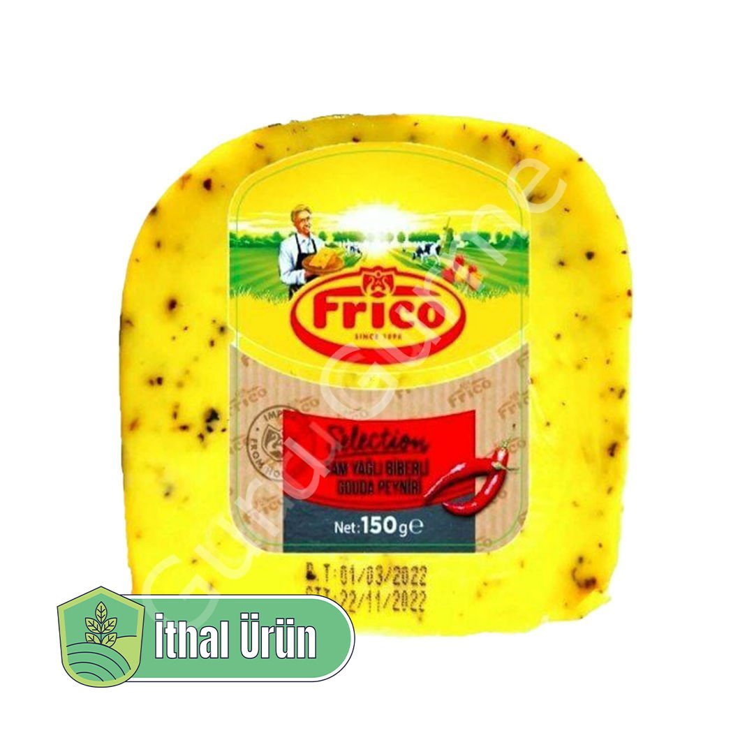 Frico Tam Yağlı Biberli Gouda 150 Gr.