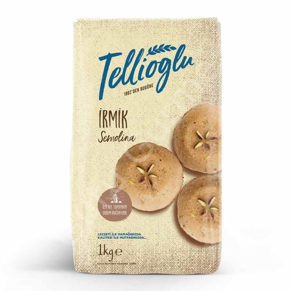 Tellioğlu Semolina İrmik 1 Kg.