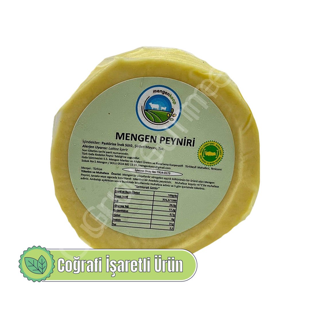 Bolu Mengen Coğrafi İşaretli Mengen Peyniri 250 Gr.