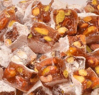 Safrantat Antep Fıstıklı Çifte Kavrulmuş Türk Lokumu 480 Gr.