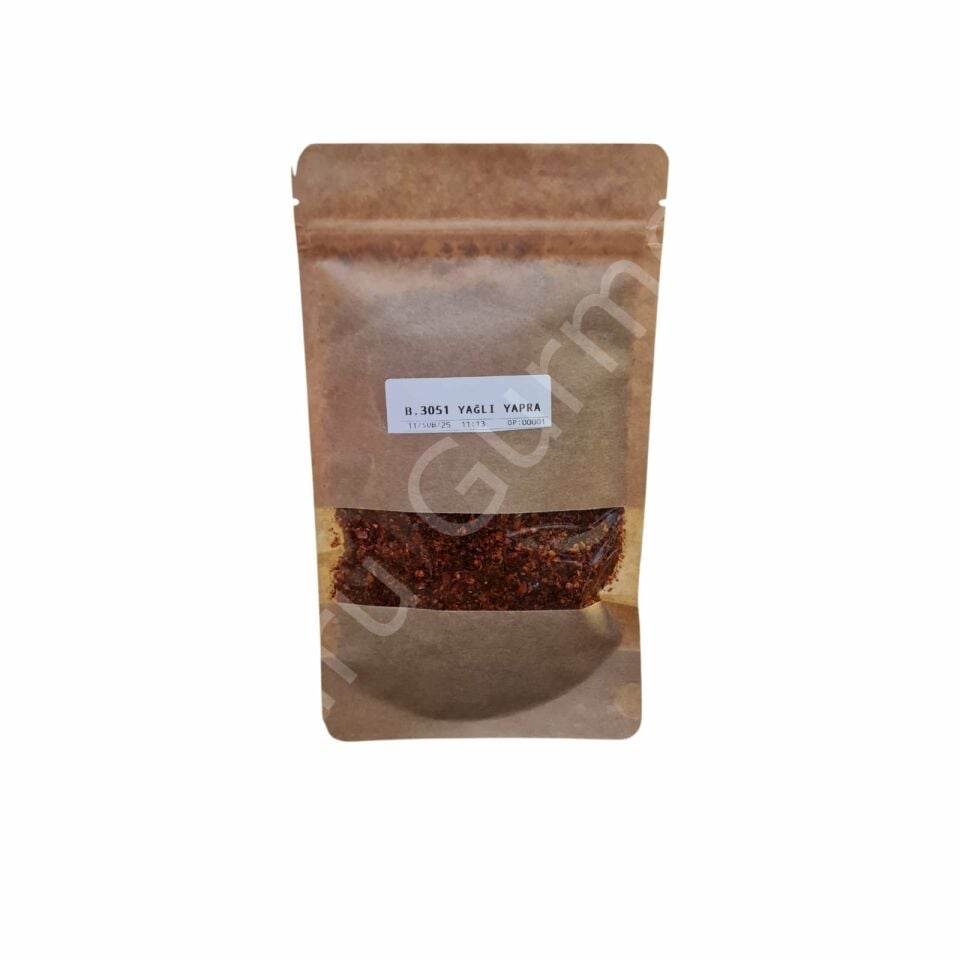 Guru Gurme Yağlı Yaprak Pul Biber 100 gr
