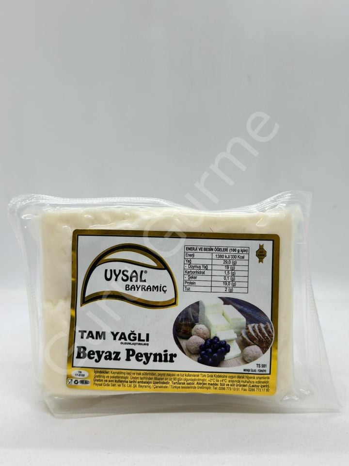 Uysal Tam Yağlı Sert Beyaz Peynir 650 gr - 750 gr.