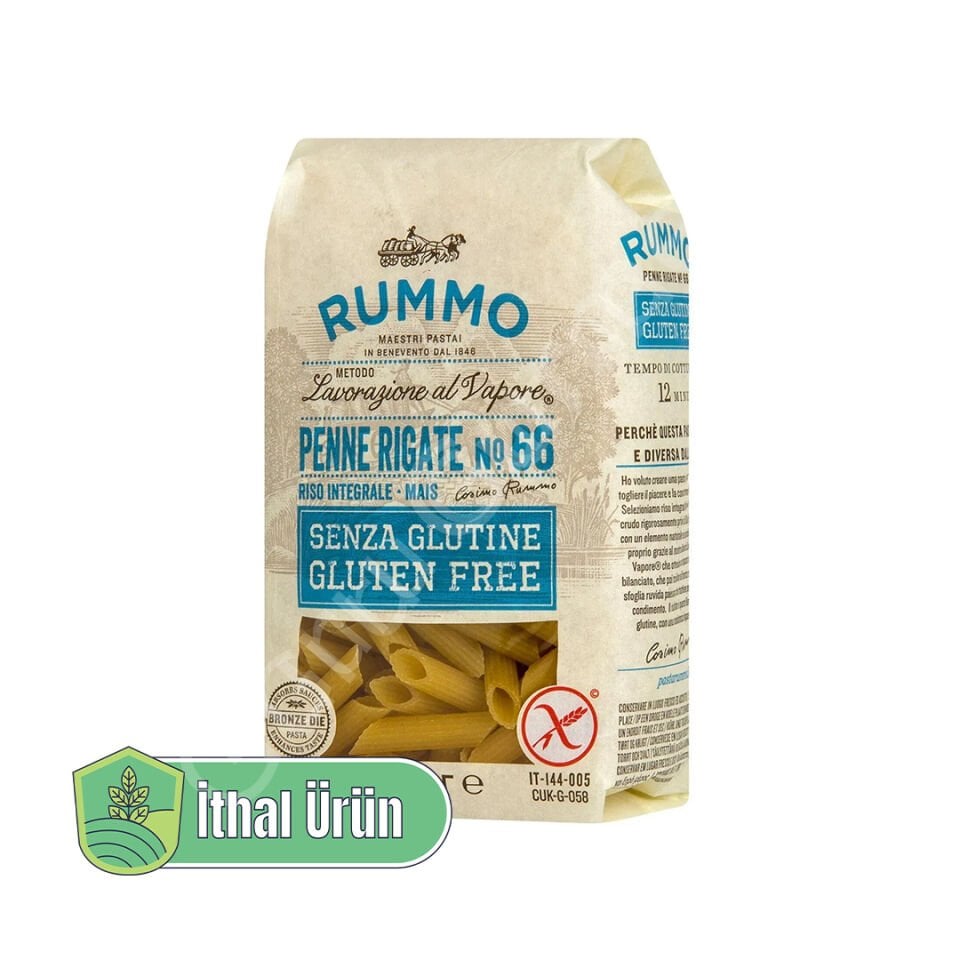 Rummo Penne Rigate Glutensiz Makarna 400 Gr.