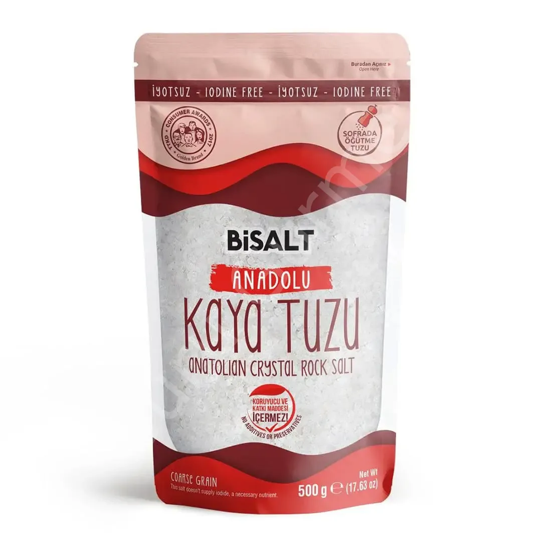 Bisalt Anadolu Kaya Tuzu İri 500g